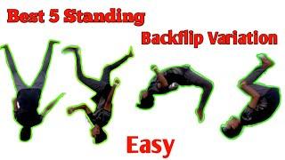 Best 5 Standing Backflip Variation || Backflip Variation || By Joseph Chavhan