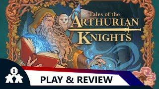 Tales of the Arthurian Knights solo play and review (review copy provided)