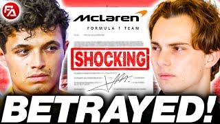 Norris & Piastri FURIOUS after McLaren's SHOCKING STATEMENT!