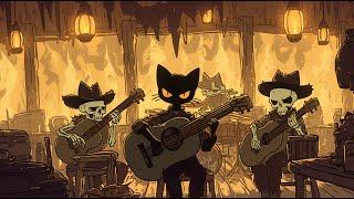 Black Cats & Skeleton Dark Country Jazz Night
