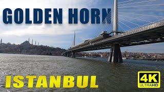 4K ISTANBUL WALK  GOLDEN HORN(HALİÇ) TURKEY 4K