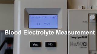 Blood Electrolyte Measurement