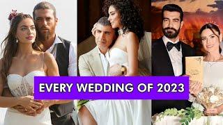 TURKISH ACTORS WHO GOT MARRIED IN 2023