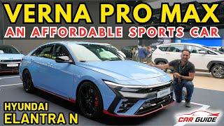 Hyundai Verna PRO MAX is here - Hyundai Elantra N at BIMS 2024 | Best Sedan 2024 ?