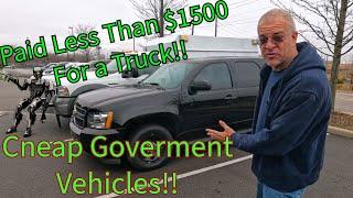 Government auto auctions $1500.00 what did we buy?