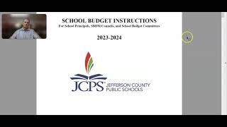 JCPS Budget "Tom Talks" - SBDM Councils