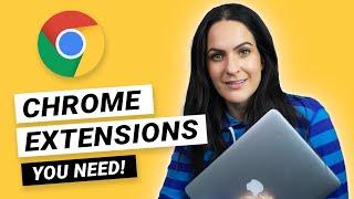 USEFUL CHROME EXTENSIONS YOU NEED!