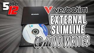 Verbatim External Slimline CD/DVD Writer