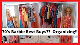 1970's Barbie Fashions: Best Buys Let's organize a Barbie closet with clothes /personal closet E-3