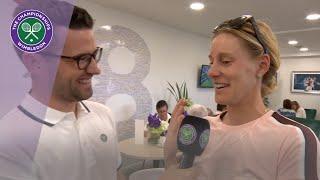 Alison Riske joins the Last 8 Club | Wimbledon 2019