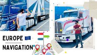 Europe Navigation | GPS | Punjabi driver | Truck Life | Truck Vlog | Manvesta | Spain to France