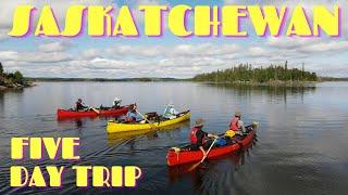 Canoeing the Churchill River in Northern Saskatchewan