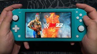 WWE 2K22 Gameplay On Nintendo Switch LITE