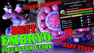 EMBRYO INCUBATOR ARK Guide! How To BUFF STATS, Store Embryos, and Control Genes in ASA!!!