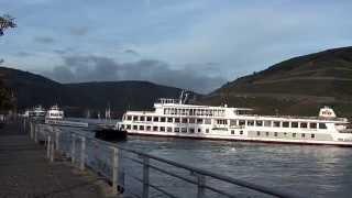 Ehrenfels Castle in the Rhine Valley