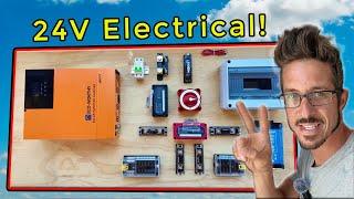 24v Van Life Electrical | Install a simple all in one inverter system