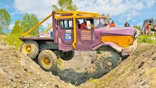 Off-Road Trucks 6x6 UNIMOG, 8x8 MAN, 8x8 Mercedes | Voitsberg-Zangtal Truck Trial 2024