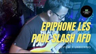 Pack Slash AFD Epiphone Les Paul | Unboxing y Review