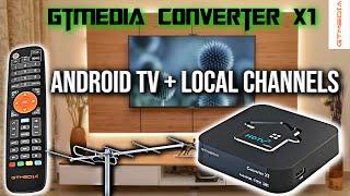 GTmedia Converter X1 ATSC 3.0 with offline DRM #android #tv