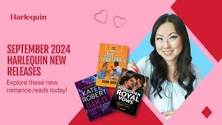 New Romance Books from Harlequin for September 2024!