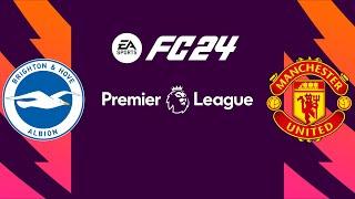 Brighton vs Manchester United | Amex Stadium | 2023-24 Premier League | EA FC 24