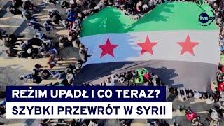 Upadek reżimu w Syrii. Błyskawiczna ofensywa rebeliantów zakończyła rządy "dynastii" Asadów @TVN24