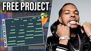 How to Make Dark Piano Guitar Beats For Beginners (Lil Baby, Roddy Ricch, Gunna) | FL Studio