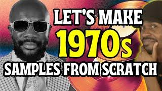 How To Make a 1970s Sample from Scratch Isaac Hayes Style | Verysickbeats