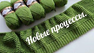 Что сейчас вяжу?! Новый кардиган  и новые процессы /  платье крючком / кофточка ажурная / повязка.