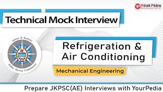 RAC Actual Interview Question asked in JKPSC(AE) interviews | ME |  Prepare Interview with YourPedia