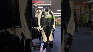 Spidi Race Warrior Touring 2 piece Leather Suit Kawasaki Green Size 52 #motorcyclegear #shorts