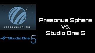 Studio One 5 Upgrade vs Sphere