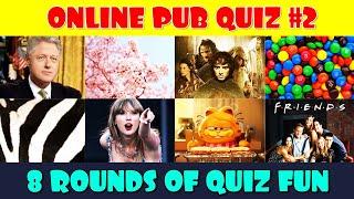 Pub Quiz (Part 2) | Online Pub Quiz  