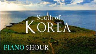 Relaxation 4K - Scenic Jeju Island of South Korea l Must Healing