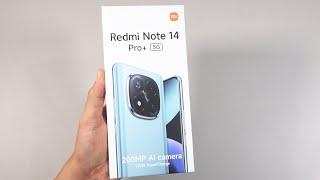 Xiaomi Redmi Note 14 Pro Plus 5G unboxing, speakers, camera, antutu, gaming test