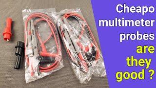 Cheapest Multimeter Probes from Amazon! Are they good?