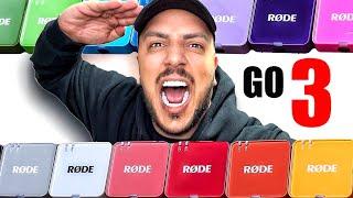 Rode Wireless Go 3 - SO MANY COLORS!