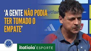 VEJA A ENTREVISTA COLETIVA DE FERNANDO DINIZ APÓS O EMPATE ENTRE CRUZEIRO E BAHIA