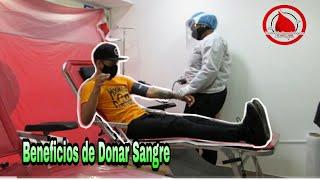 QUE BENEFICIOS TIENE DONAR SANGRE  *donando sangre vlog informativo* isaias briceño