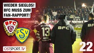 Wieder sieglos! BFC muss zum Fan-Rapport: BFC Dynamo - FSV 63 Luckenwalde | Regionalliga Nordost