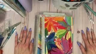 How I use my Erin Condren  monthly planner