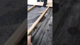 Как сделать открытый балкон над жилым помещением.