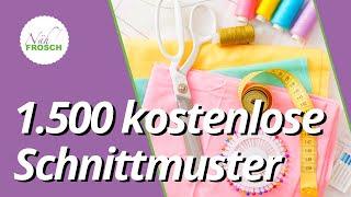 Über 1.500 kostenlose Schnittmuster bei Nähfrosch