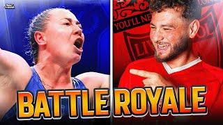 UFC FIGHTER beat ALI at FOOTBALL BATTLE ROYALE?! 