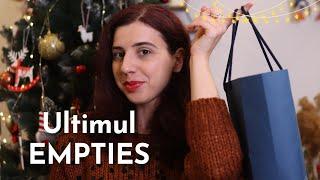 EMPTIES de Final de AN | Produse preferate si dezamagiri cosmetice | Produse Terminate