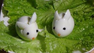 How to Make a Boiled Egg Rabbit