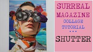 Surreal Magazine Collage Art   Collage Tutorial / How to Make a Surreal Art Collage using Magazines