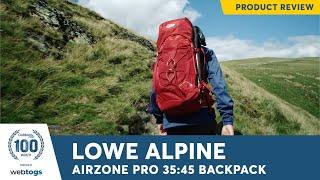 Lowe Alpine AirZone Pro 35:45 Backpack | Review