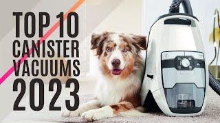 Top 10: Best Canister Vacuum Cleaners of 2023 / Bagless Vacuum for Hardwood Floors and Rugs