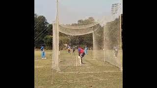 130Km/h+ net practice || Bharat Dahiya || #shorts